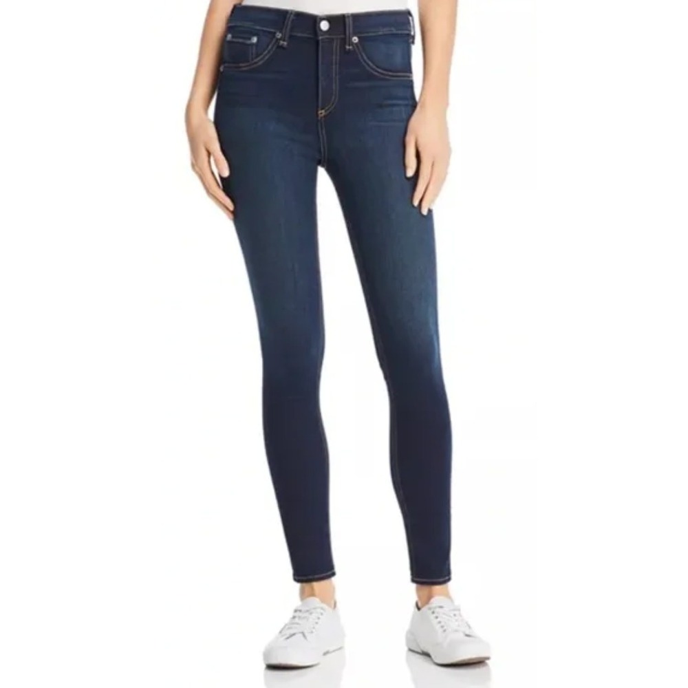 RAG & BONE Jeans Womens Size‎ 25 Blue Bedford Dark Wash Denim Skinny